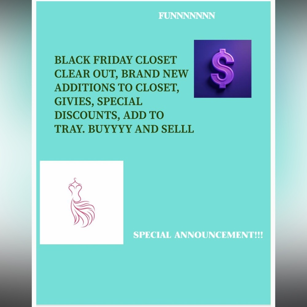 BLACK FRIDAY FLYER